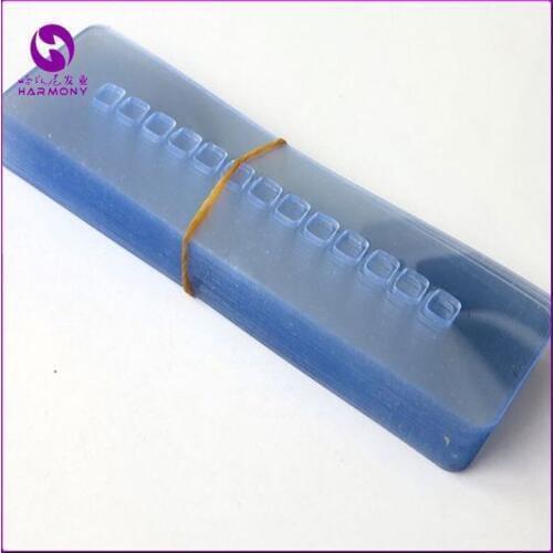 100 pcs/lot Rectangle hair protector shield scalp shield protector with Multi Holes Template Separator