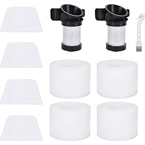 2 HEPA + 4 Foam & Felt Filter for Shark IONFlex DuoCleanIC205 IF100 IF200 IF201,Compare to Part XPREMF100&XPSTMF100