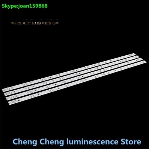 4pcs/kit 780mm LED Backlight strip 10 lamps FOR LED40K1800 LBM400P1001-AU-3S(0) screen HD400DF-E32/S0