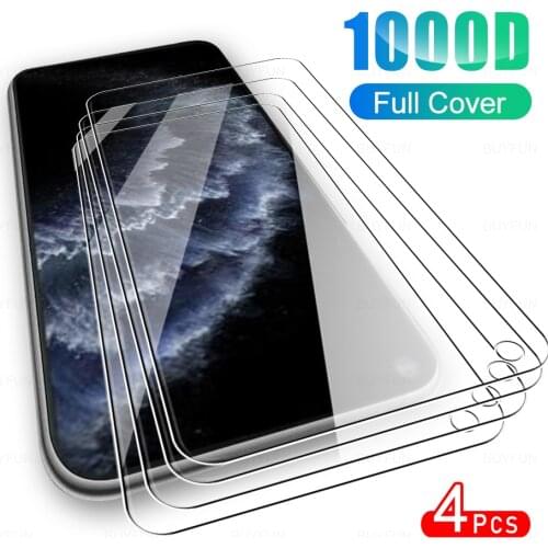 4Pcs Full Cover Protective Glass For Cubot C30 Tempered Glas For Tobot KingKong 5 Note 20 Pro X30 P30 X 30 Screen Protector Film