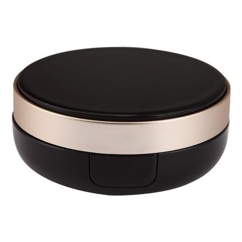 50pcs Empty Luxurious Air Cushion Puff Box BB Cream Container Dressing Case Powder Box with Sponge Powder Puff and Mirror