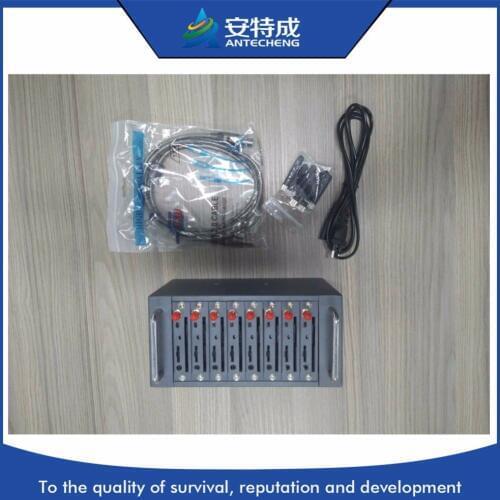 ATC factory gsm edge modem voice sending modem 8 ports advertisement machine