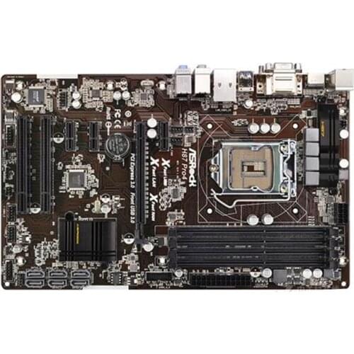 Used H87 H81 B85 Z87 H97 Motherboard for ASRock H87 Pro4 LGA1150 DDR3 SATA3 USB3.0 32G VGA HDMI DVI Motherboard