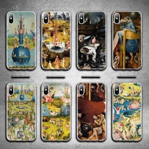 Garden Of Earthly Delights Phone Case for iphone 12 pro max mini 11 pro XS MAX 8 7 6 6S Plus X 5S SE 2020 XR cover