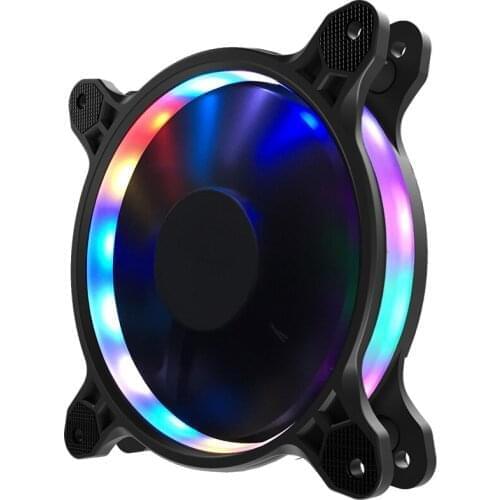 JONSBO FR-601 Color Version Automatically change colors Chassis 12CM Fan