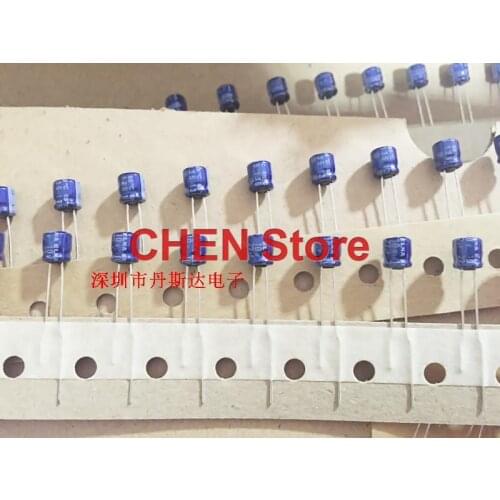 20PCS/50PCS ELNA RC3 10V22UF 5X5MM audio electrolytic capacitor 22uF/10V blue robe 22uf 10v Ultra small volume