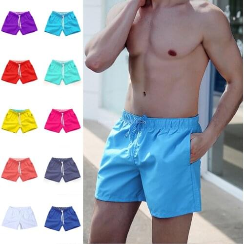 Mens sport running beach Short board shorts pants Hot swim trunk pants Quick-drying movement surfing shorts Swimwear for Male