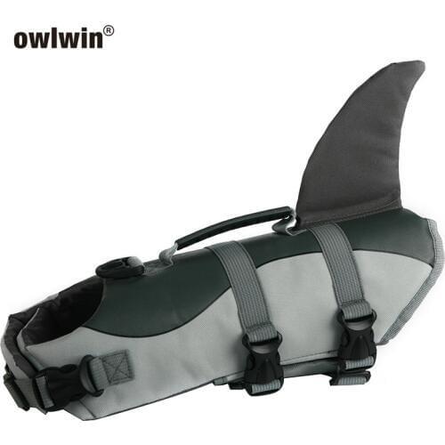 New 2019 Dog Life Jacket Pet Saver Life Vest Swimming Vest Reflective Stripes Swimming Preserver Dog Puppy Swimwear Surfing