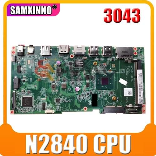 Original Laptop motherboard For DELL Inspiron 3043 Celeron N2840 Mainboard CN-08TF4X 08TF4X DAQF2AMB6A0 SR1YJ CPU