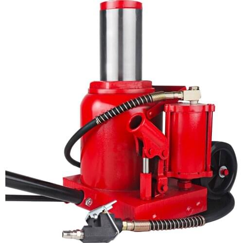 50Ton Air Hydraulic Bottle Lifting Jack, Pneumatic Lifter Stand Supporting Jack