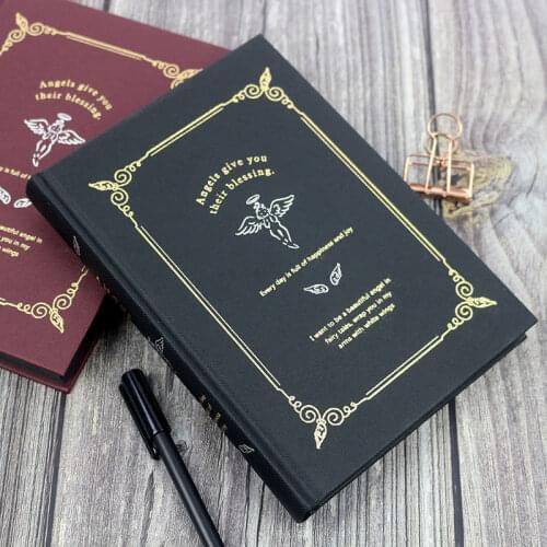 All Black Inner Page Notebook Black Paper Creative DIY Hand-painted Diary Literary Exquisite Retro Hand Account Book Notebooks