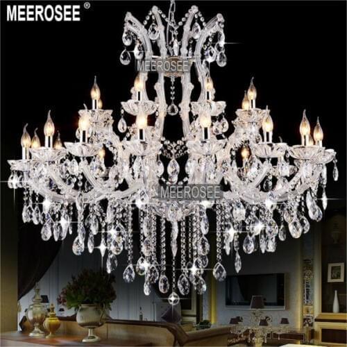 Luxury Crystal Chandelier Lighting Fixture Crystal Light Hotel Restaurant Lustres Lights Luminaries Lamp Maria Theresa