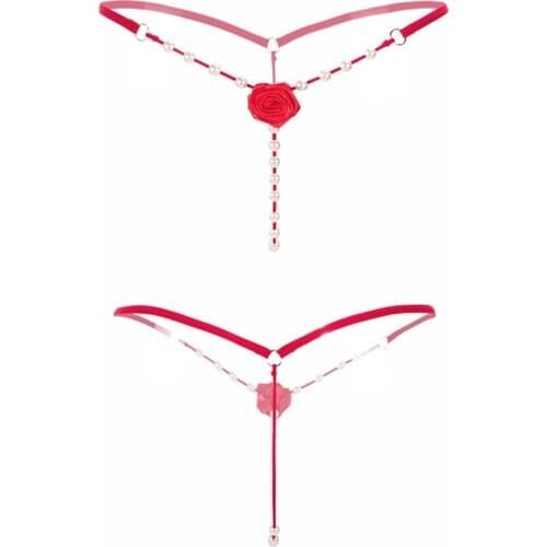 Peals Panties Women Ladies Lace Sexy Open Burned-crotch V-string Panties Knickers Underwear Thong Sexy Lingerie Трусы Женские