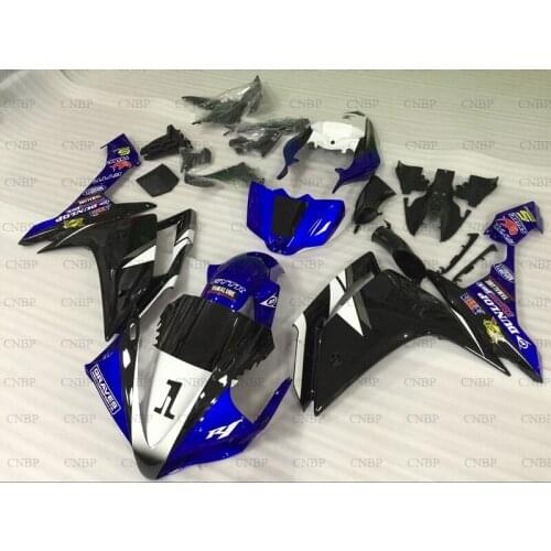 YZFR1 2007 - 2008 Fairing YZFR1 2008 Fairings YZF1000 R1 07 Blue White Bodywork