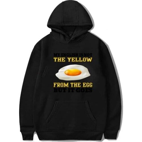 Creativity Women Hoodies Sweater Cartoons Egg Sweatshirts Anime Hoodie Anime Clothes For Teens Women Harajuku Hoody Dropshipping