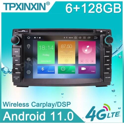 Android 11 For KIA VENGA CEED 2009-2017 Car Stereo Multimedia Player Android GPS Navigation Auto Audio Radio Carplay Head Unit