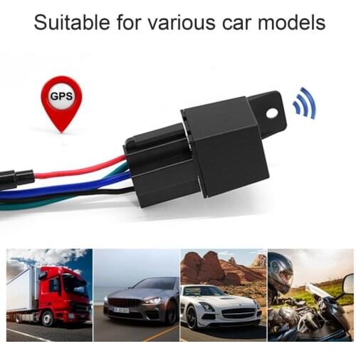 C13 Car GPS Tracker Relay Device Real-time Positioning Tracking GPS Locator Overspeed Alert Remote Oil Cut-off APP Control