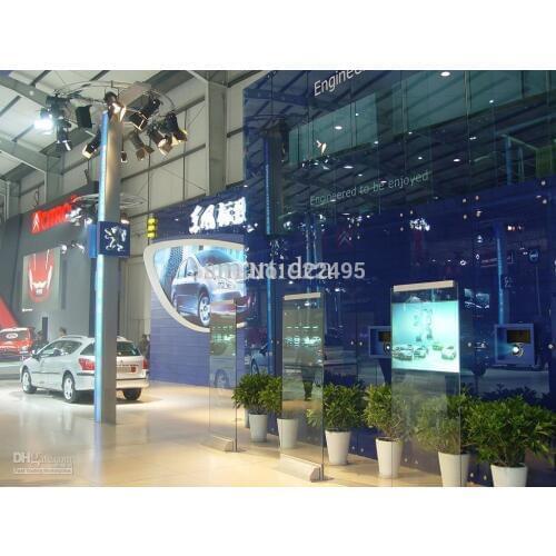 Free shipping 4 pieces 21x29cm size samples Rear Projection film samples