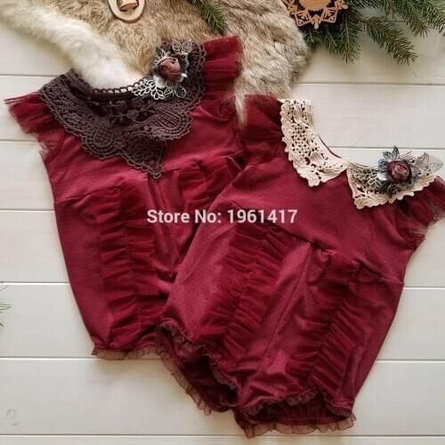 Newborn Infant Toddler Clothes Baby Girl Rompers Ruffle Solid Jumpsuit Outfits Sunsuit Children Kids Clothing