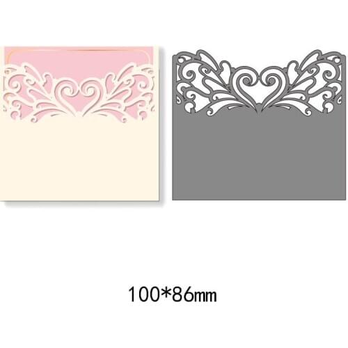 Irregular Figure Pattern heart cutting Dies paper craft home decor metal cutting dies Craft Embossing Scrapbooking