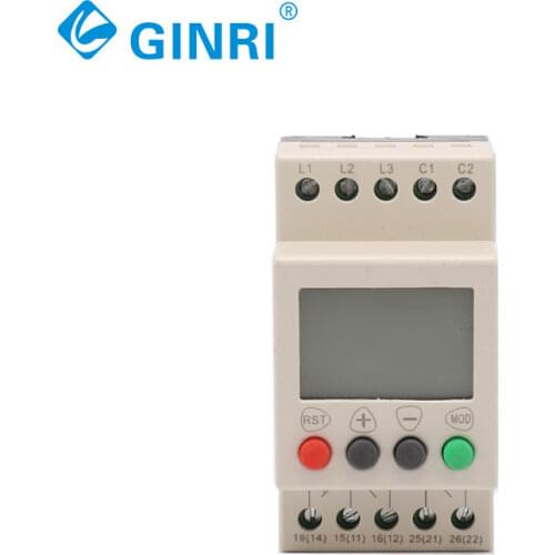 GINRI JVR800-2 Three Phase Voltage Control Relay Voltage Monitoring Relays With LCD Display