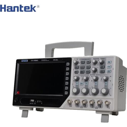 Hantek Official DSO4204B USB Oscilloscopes Digital 4Channels 200Mhz 1GS/s Sample Rate PC LDC Display Electric Osciloscopio