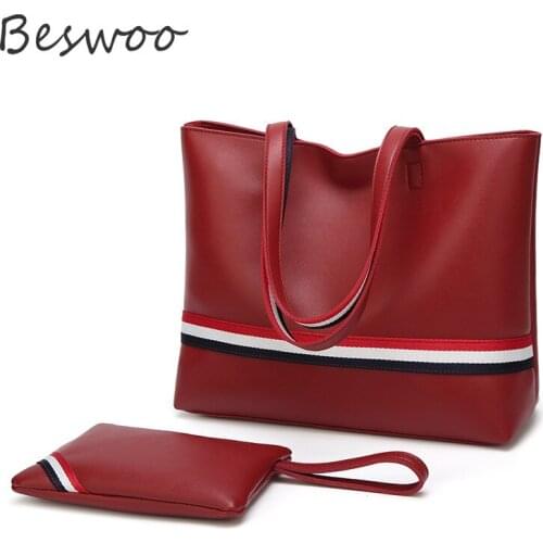 New 2021 Bags for Women Fashion Purses Large Capacity Storage 2PCS Shoulder Bag Lady Handbag Composite Bag Female Designer Bags