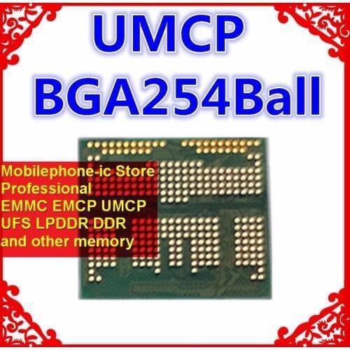 H9HQ53ACPMMD H9HQ53ACPMMDAR-KMM BGA254Ball UMCP 64+32 64GB Mobile Memory New original and Second-hand Soldered balls Tested OK