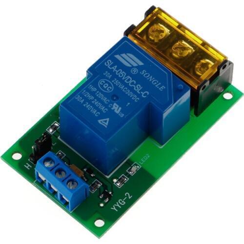 1 Channel 5V 30A Relay Board Module Optocoupler Isolation High/Low Trigger New L15