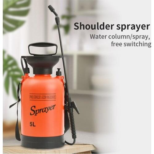 Garden Pressure Sprayer Bottle Outdoor Plant Flower Watering Spray Tools Garden Sprayer with Shoulder Strap Gardening Tool