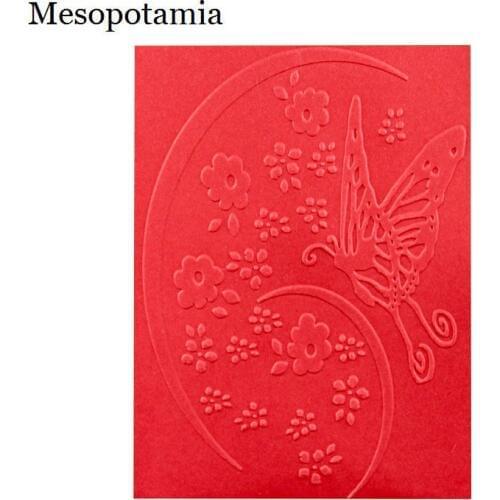 DIY Scrapbooking Moon Butterfly Embossing File Templates Photo Card Make Plastic Template Garden Crafts Sewing Embossing Folders