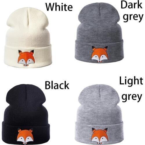 0-8years old Animal Hat Fox New Winter Newborn Infant Toddler Kids Girl Hats Fox Cute Baby Hat Infant Soft Warm Crochet Knit Hat