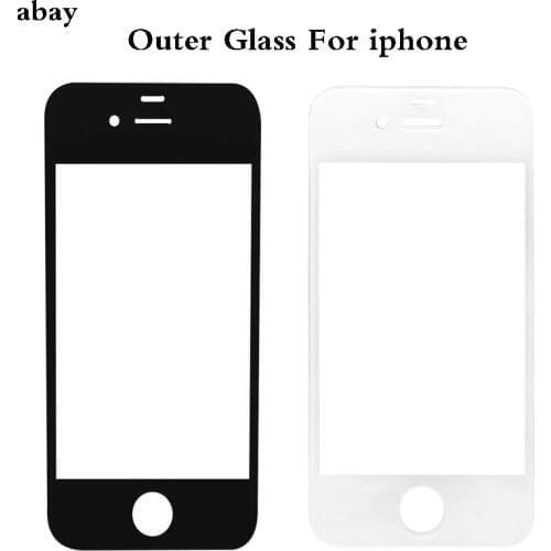 Good Quality Outer Glass For iphone 4 4s 6s 7 plus Front LCD Outer Glass Screen repair part