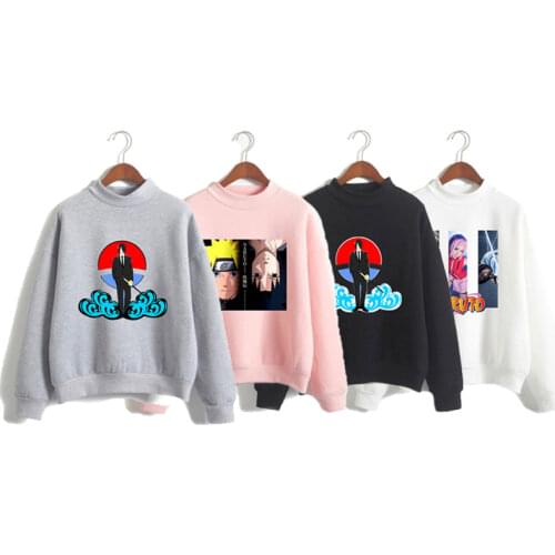 Japanese Anime Clothes Streetwear For Women Girls Casual Hoodie Sweatshirts Female Friends Harajuku Long Sleeves Clothing