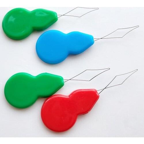 10 Pcs Hot Sell Plastic Threader Cross Stitch Sliver Bow Wire Needles Sewing Machine Insertion Tools DIY Craft Accessories