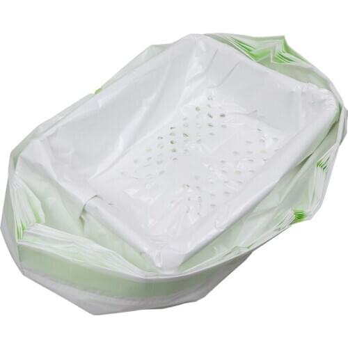 7PCS Pet Cat Litter Bags Pet Plastic Filter Litter Bag Hiding Drawstring Large Hole No Block Cleaning Tool Cat Sand