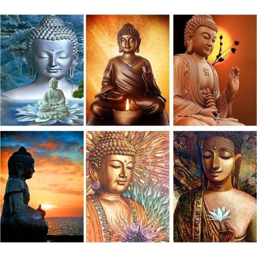 DIY Diamond Painting Cross Stitch Religious Holy Family Image Full Round Drill Diamond Embroidery Mosaic Home Decor Craft Gift