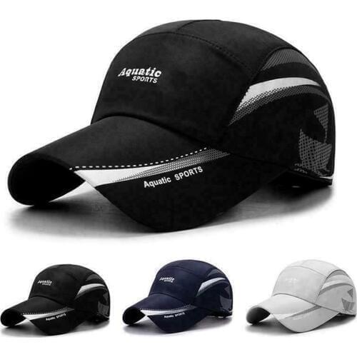 New Waterproof Baseball Cap Summer Outdoor Sport Breathable Caps Fashion Leisure Hat Simple Sunscreen Duck Tongue Hat
