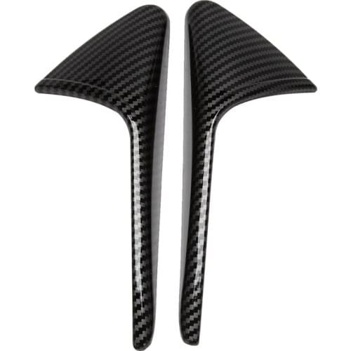 Car Camera Decorative Stickers ABS Material Camera Cover Trim for Tesla Model 3/ Y 2021