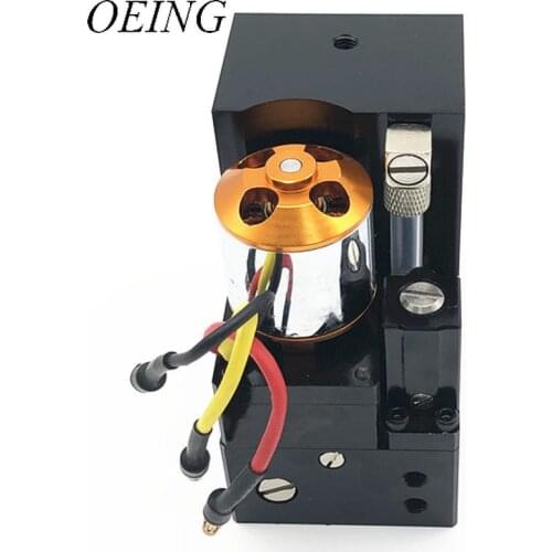 1Pc Excavator Hydraulic Pump DIY Upgrade Hydraulic Pump Integrated Oil Tank Parts For HUINA 580 RC Metal Excavator Part