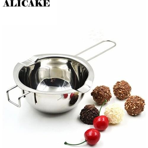 Chocolate Butter Melting Pot Stainless Steel Boiler Milk Fondant Caramel Melt Cheese Pan Heating Baking Tool For Wax Candle
