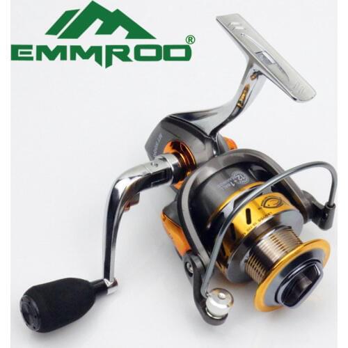 Hot Super EMMROD Technology Fishing Reel 12BB + 1 Bearing Balls 3000-7000 Series Spinning Reel Boat Rock Fishing Wheel