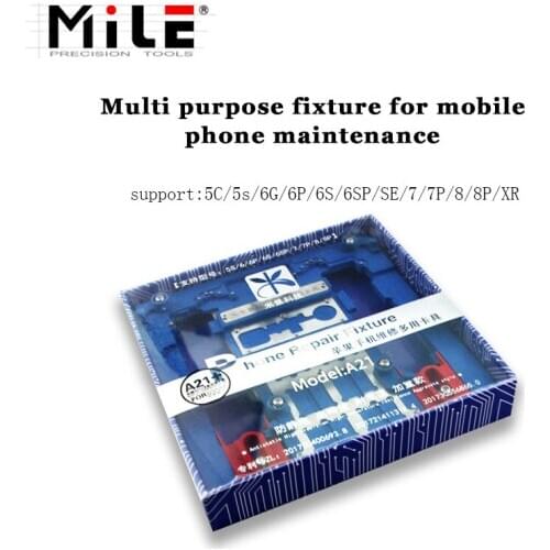 Mile Multi Mobile Phone Repair Board PCB Holder For iPhone XR 8 8plus 7 6 6s Plus 5S For A7 A8 A9 A10 Logic Board Chip Fixture