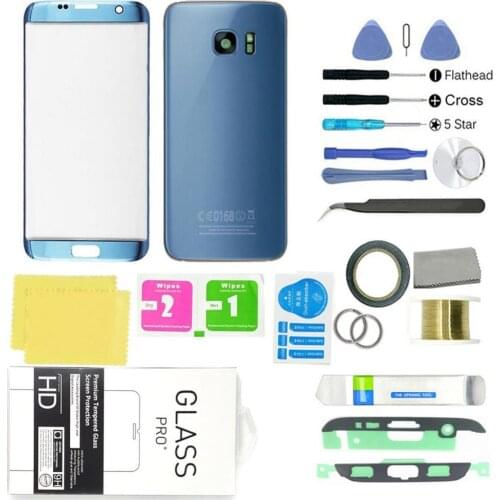 Front Outer Touch Screen Glass Replacement Tool Kit for Samsung Galaxy S7 Edge