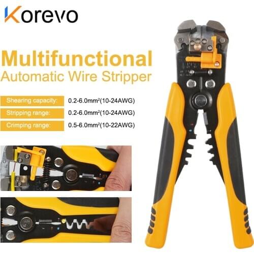 Crimper Cable Cutter Automatic Wire Stripper Multifunctional Stripping Tools Crimping Pliers Terminal Plier Tools