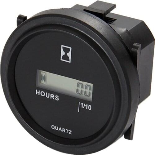 Factory Direct Round Engine Timer Electronic Timer Hour Meter DC10-60V