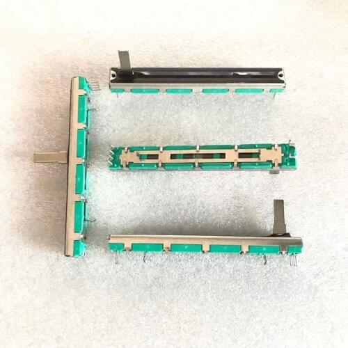 4pcs For Yamaha Stereo fader MG12/4 16/4 Straight Slide Potentiometer MG166CX-USB A20K A203 Sliding Rheostat