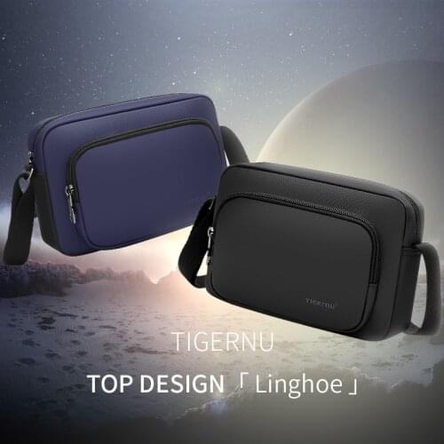 Tigernu Men Shoulder Bag Fashion Light Weight Messenger Bag For Men Large Capacity High Quality Waterproof Bags Phone Bag Women