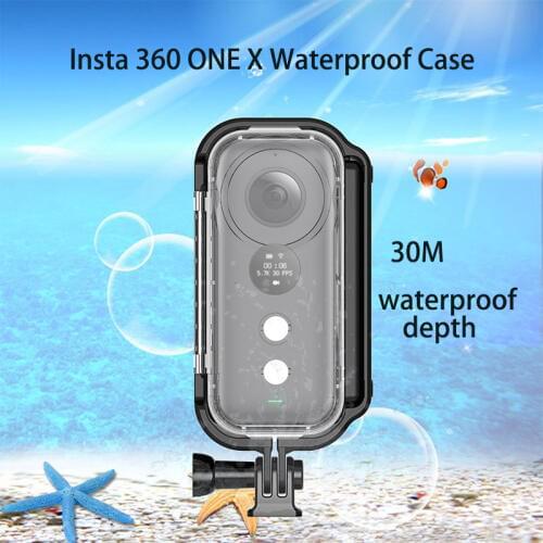 Insta360 ONE X Waterproof Housing Shell Venture Case 30 meters Diving Protective Case for Insta360 One X Camera Accessories