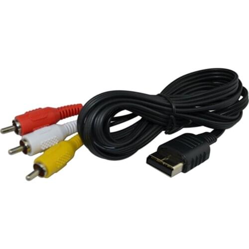 High quality 1.8M/6FT AV Audio Video 16pin 16 PIN Stereo Composite Adapter Cable Cored For Sega Dreamcast DC